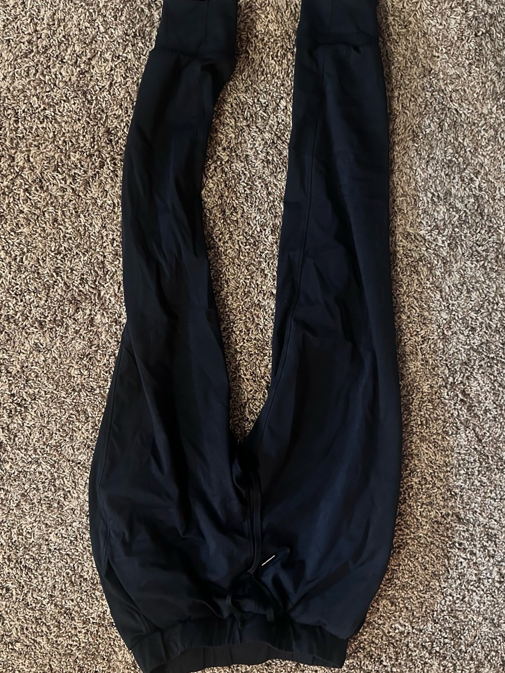 Black Women's Track Jogger Pants - Lightweight Everyday Comfort